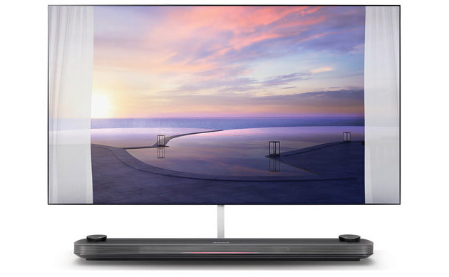 LG OLED W8 - экран-обои с внешней звуковой панелью