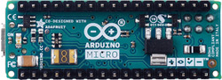 Arduino Micro, вид сверху